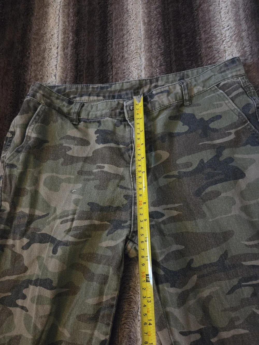 Camo Cargo Wide Leg Pants Size 8 - Picture 7 of 7